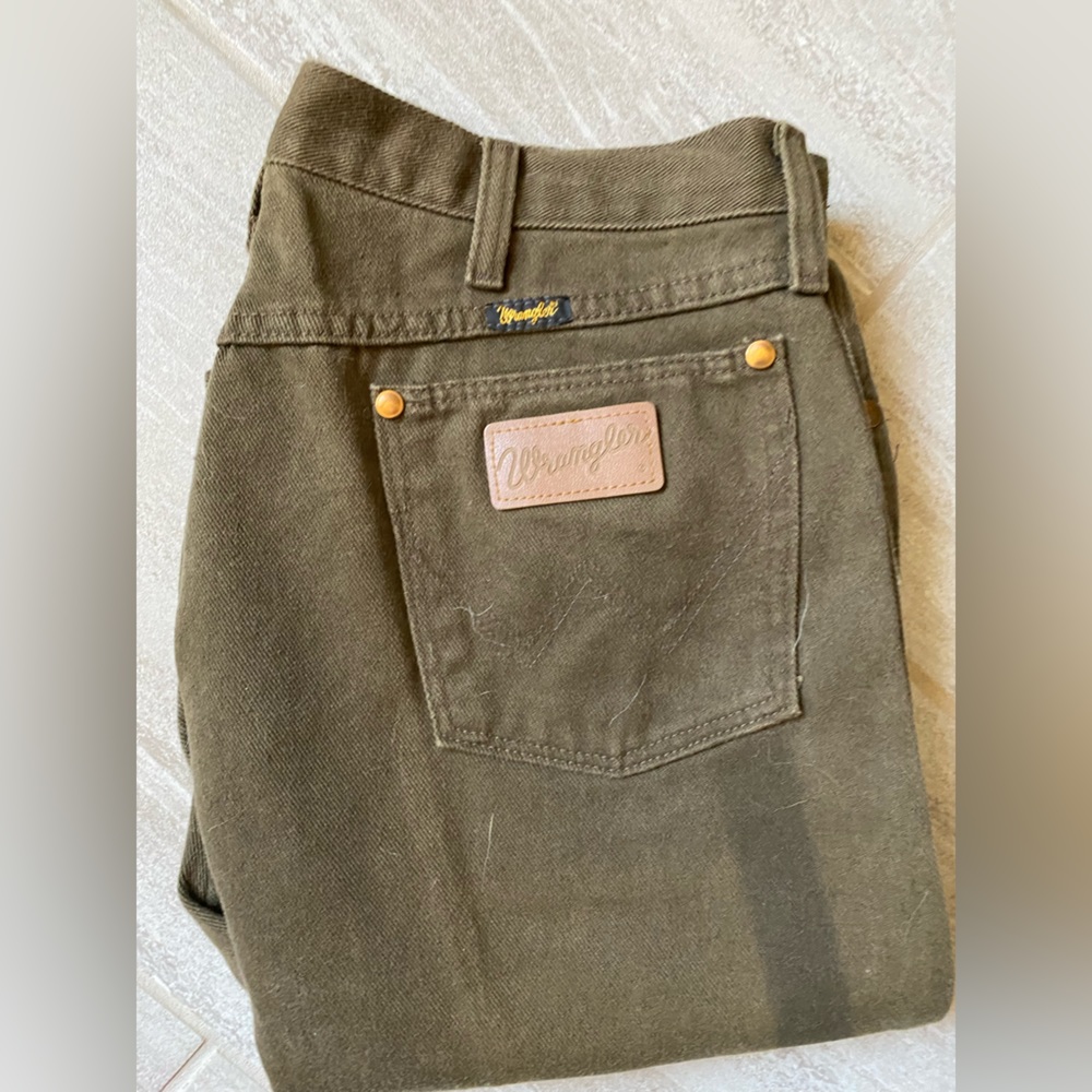 Green Men’s Vintage Wrangler Jeans